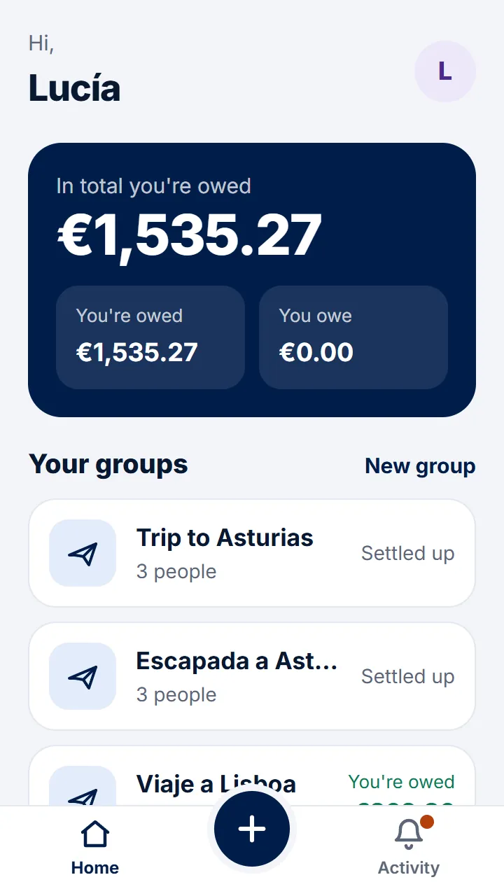Now it's on your phone, with its icon. It opens straight to your groups.