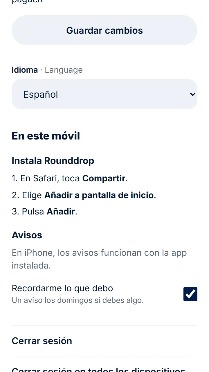 En iPhone, ábrela en Safari, toca «Compartir», luego «Añadir a pantalla de inicio» y «Añadir».
